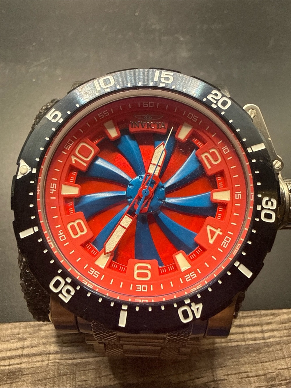Invicta Coalition Forces Turbine watch featuring a distinctive propeller 27892